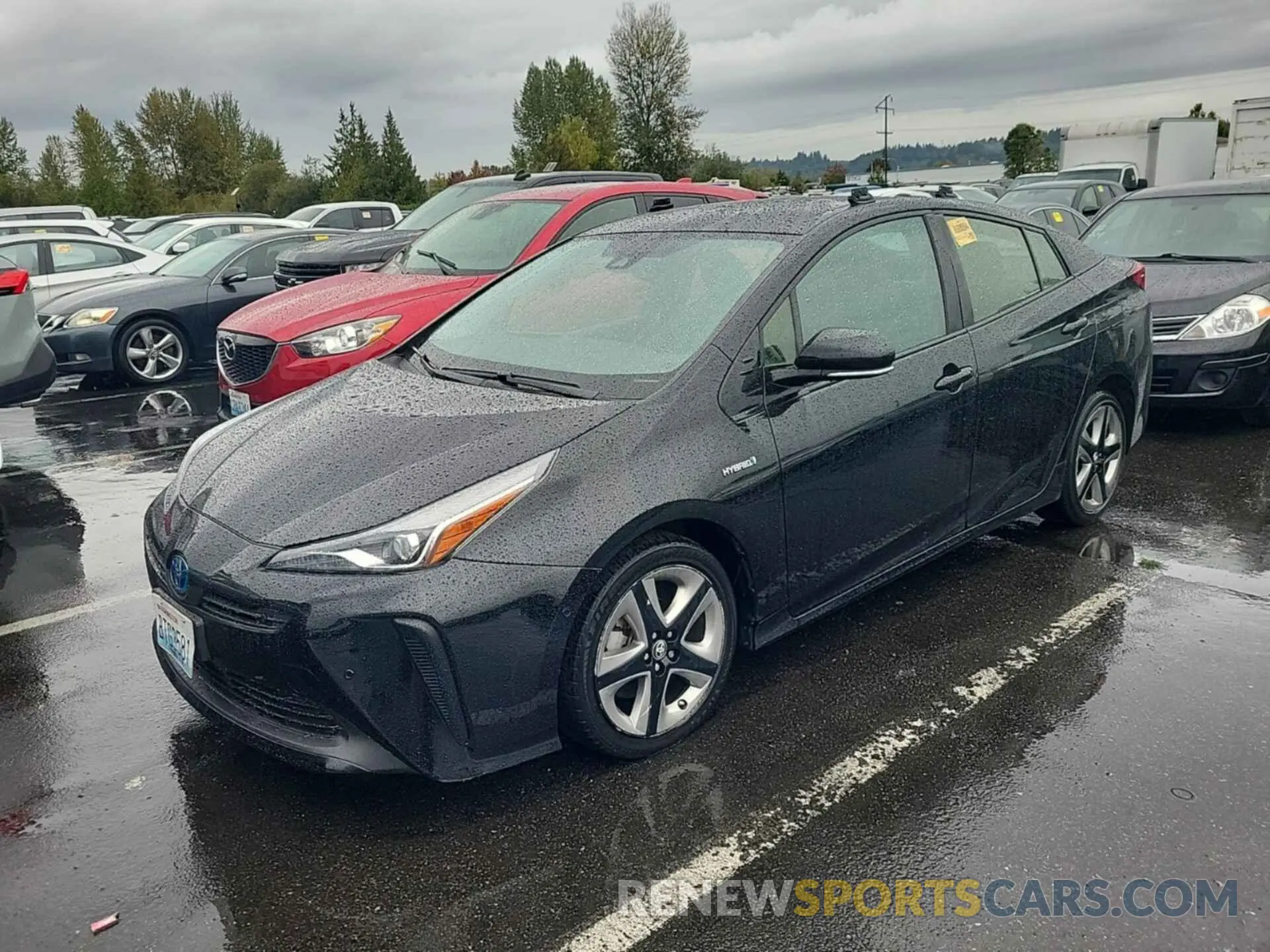 21 Photograph of a damaged car JTDKARFU7L3115184 TOYOTA PRIUS 2020