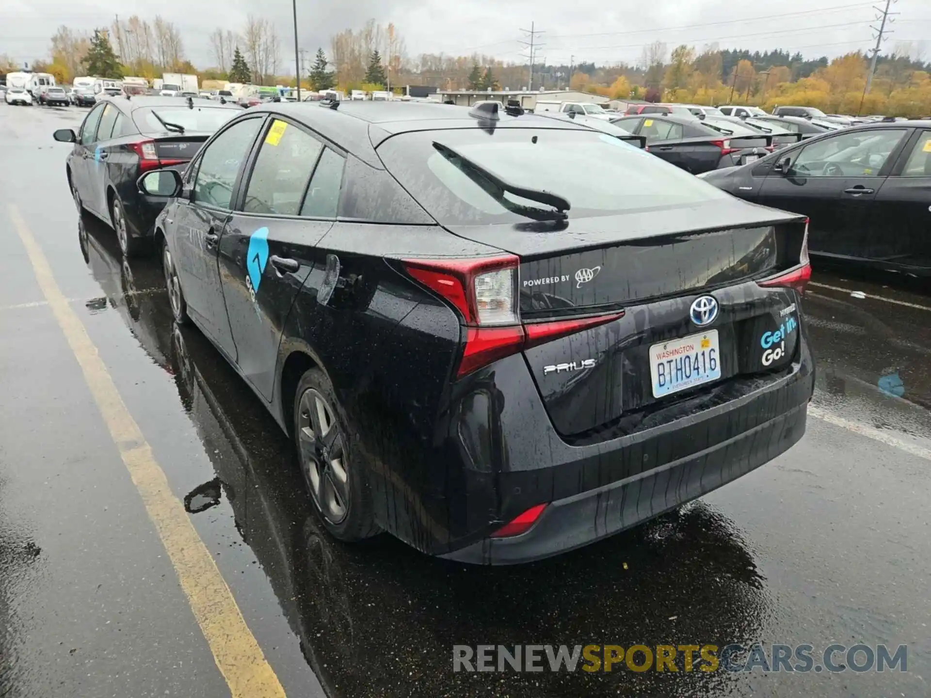 25 Photograph of a damaged car JTDKARFU7L3115959 TOYOTA PRIUS 2020