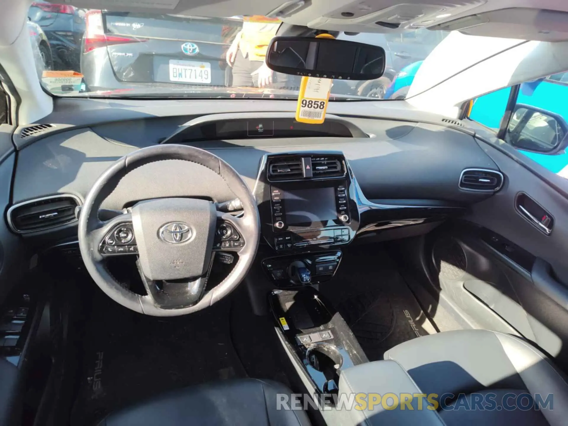 25 Photograph of a damaged car JTDKARFU7L3116187 TOYOTA PRIUS 2020