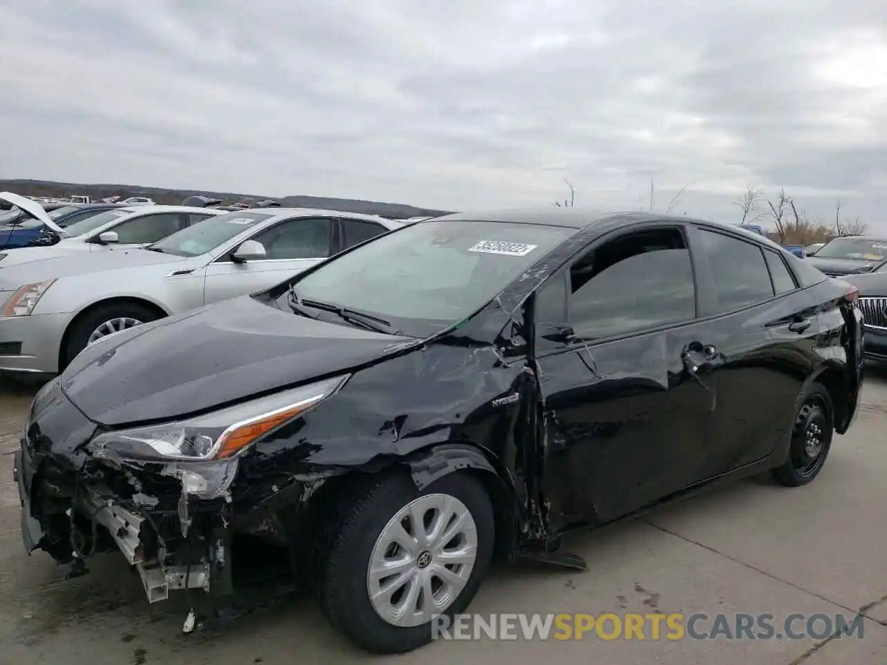 9 Photograph of a damaged car JTDKARFU7L3119834 TOYOTA PRIUS 2020