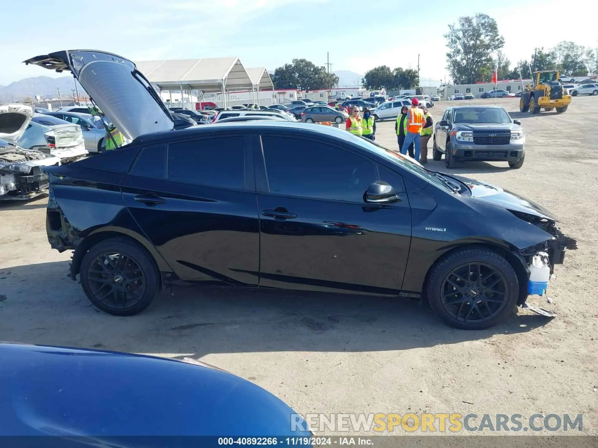 14 Photograph of a damaged car JTDKARFU7L3122040 TOYOTA PRIUS 2020