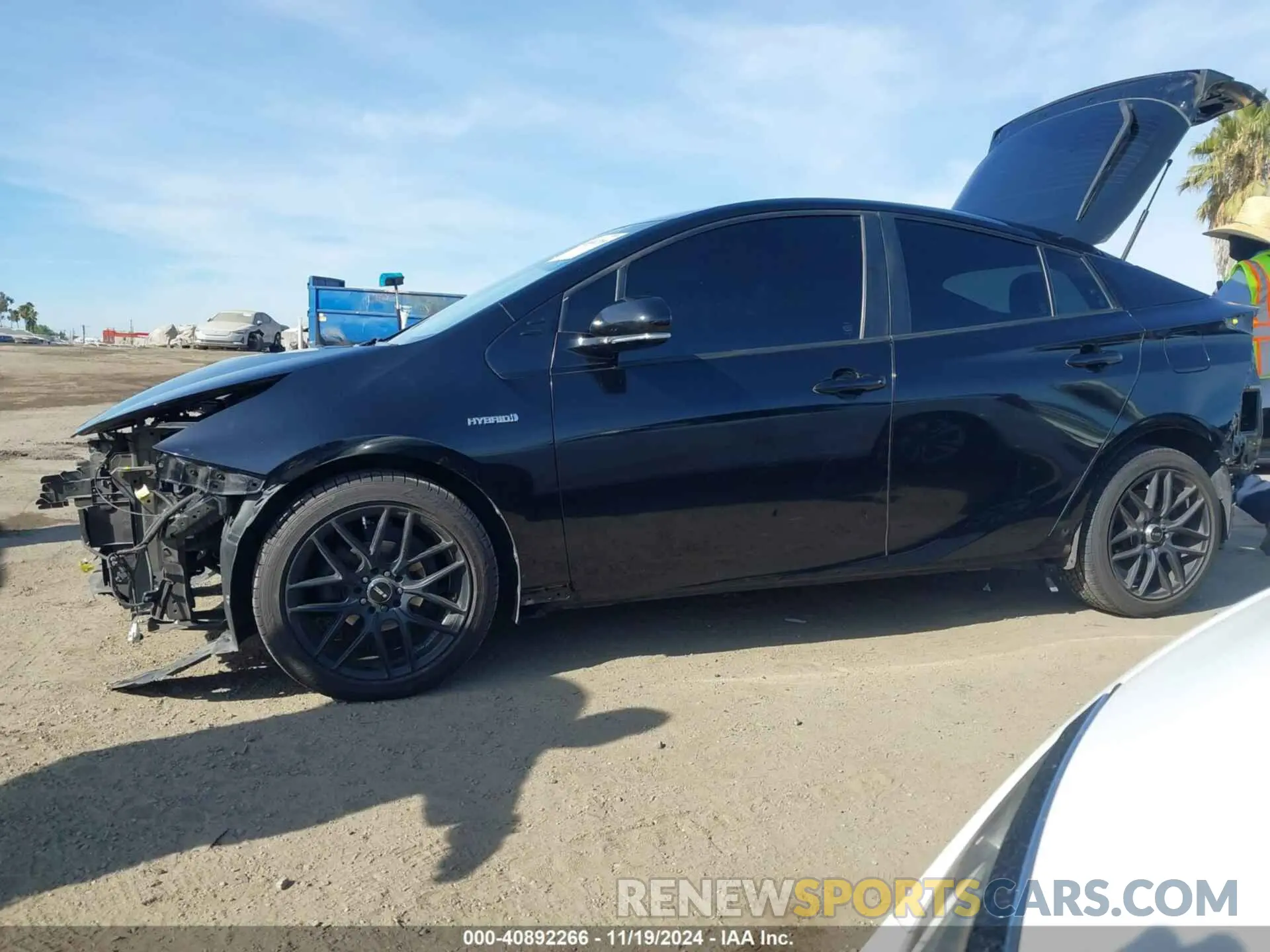 15 Photograph of a damaged car JTDKARFU7L3122040 TOYOTA PRIUS 2020
