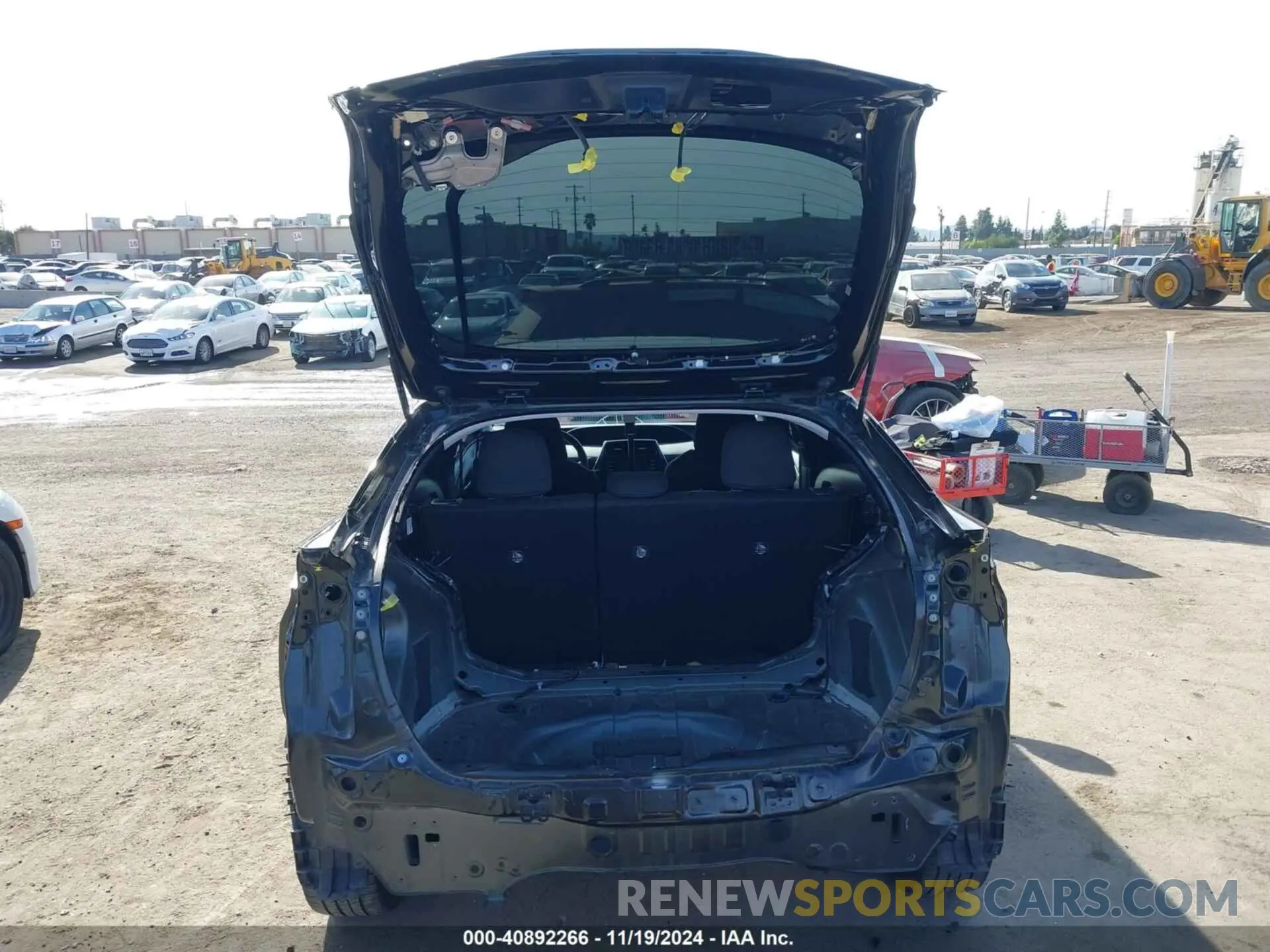 17 Photograph of a damaged car JTDKARFU7L3122040 TOYOTA PRIUS 2020