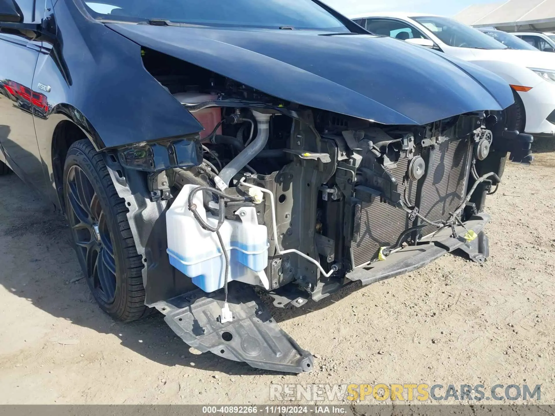 19 Photograph of a damaged car JTDKARFU7L3122040 TOYOTA PRIUS 2020