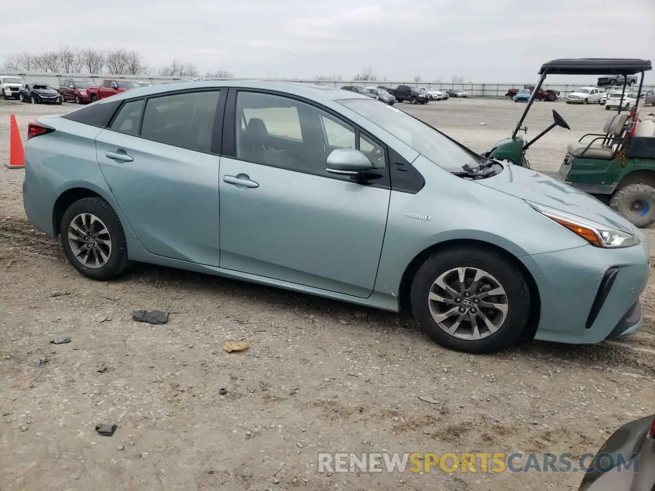 4 Photograph of a damaged car JTDKARFU8L3104405 TOYOTA PRIUS 2020
