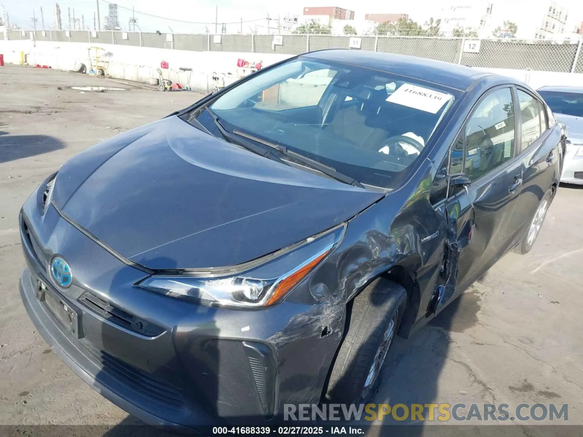 6 Photograph of a damaged car JTDKARFU8L3105988 TOYOTA PRIUS 2020