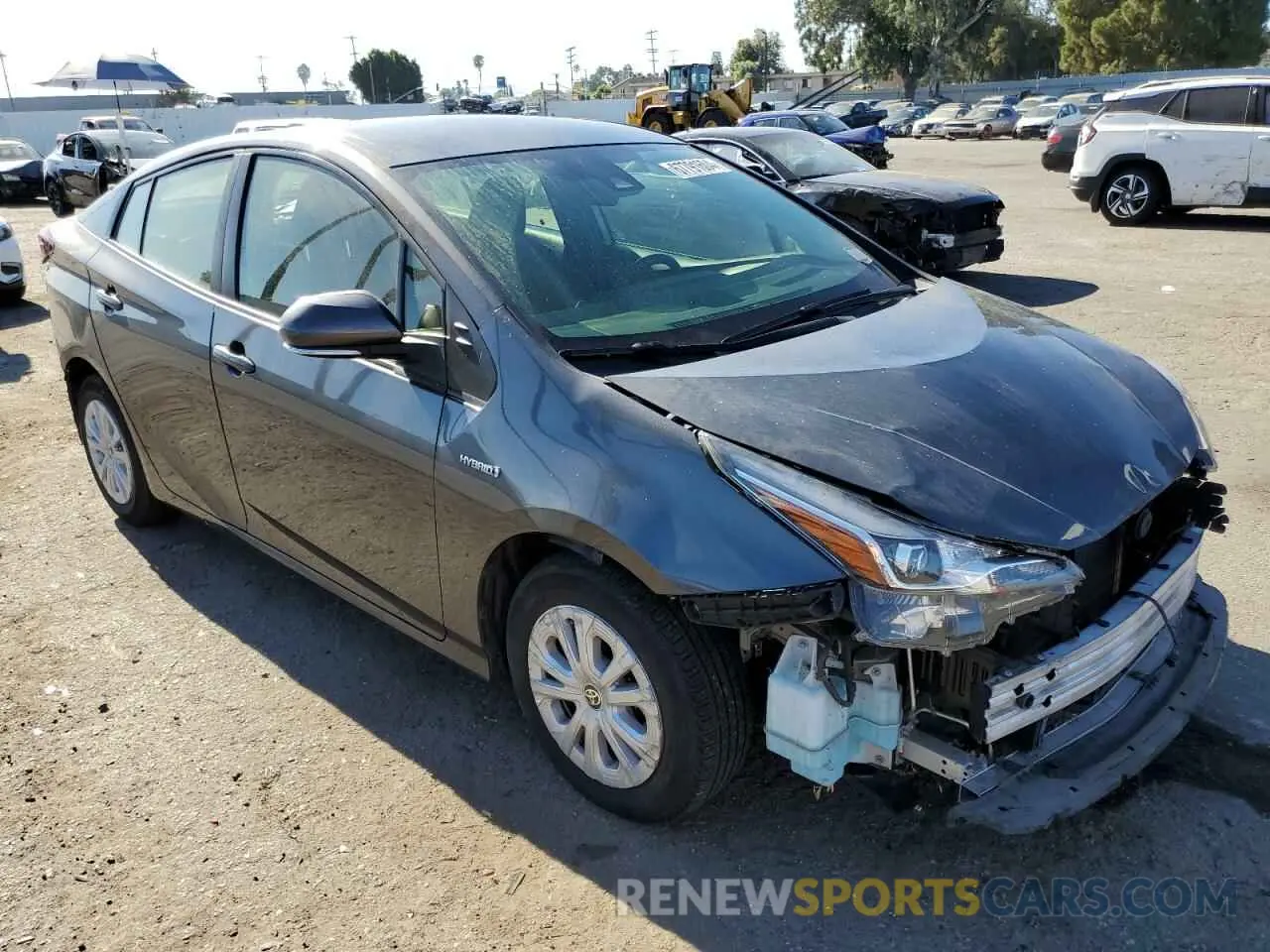4 Photograph of a damaged car JTDKARFU8L3108468 TOYOTA PRIUS 2020