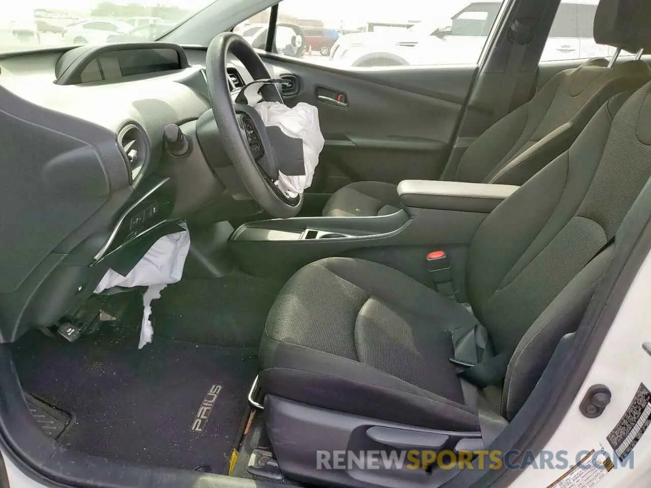 7 Photograph of a damaged car JTDKARFU8L3110639 TOYOTA PRIUS 2020