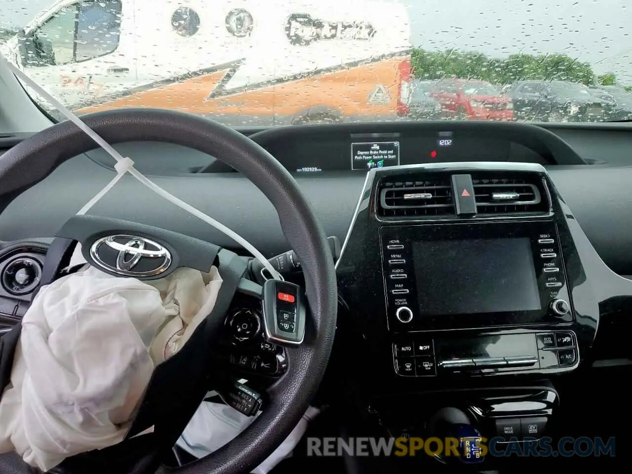 8 Photograph of a damaged car JTDKARFU8L3110639 TOYOTA PRIUS 2020