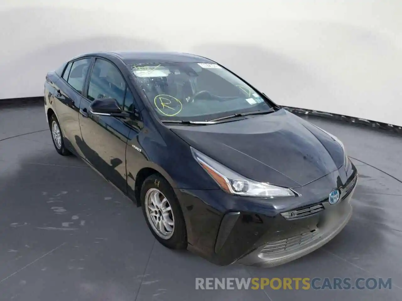 1 Photograph of a damaged car JTDKARFU8L3111404 TOYOTA PRIUS 2020