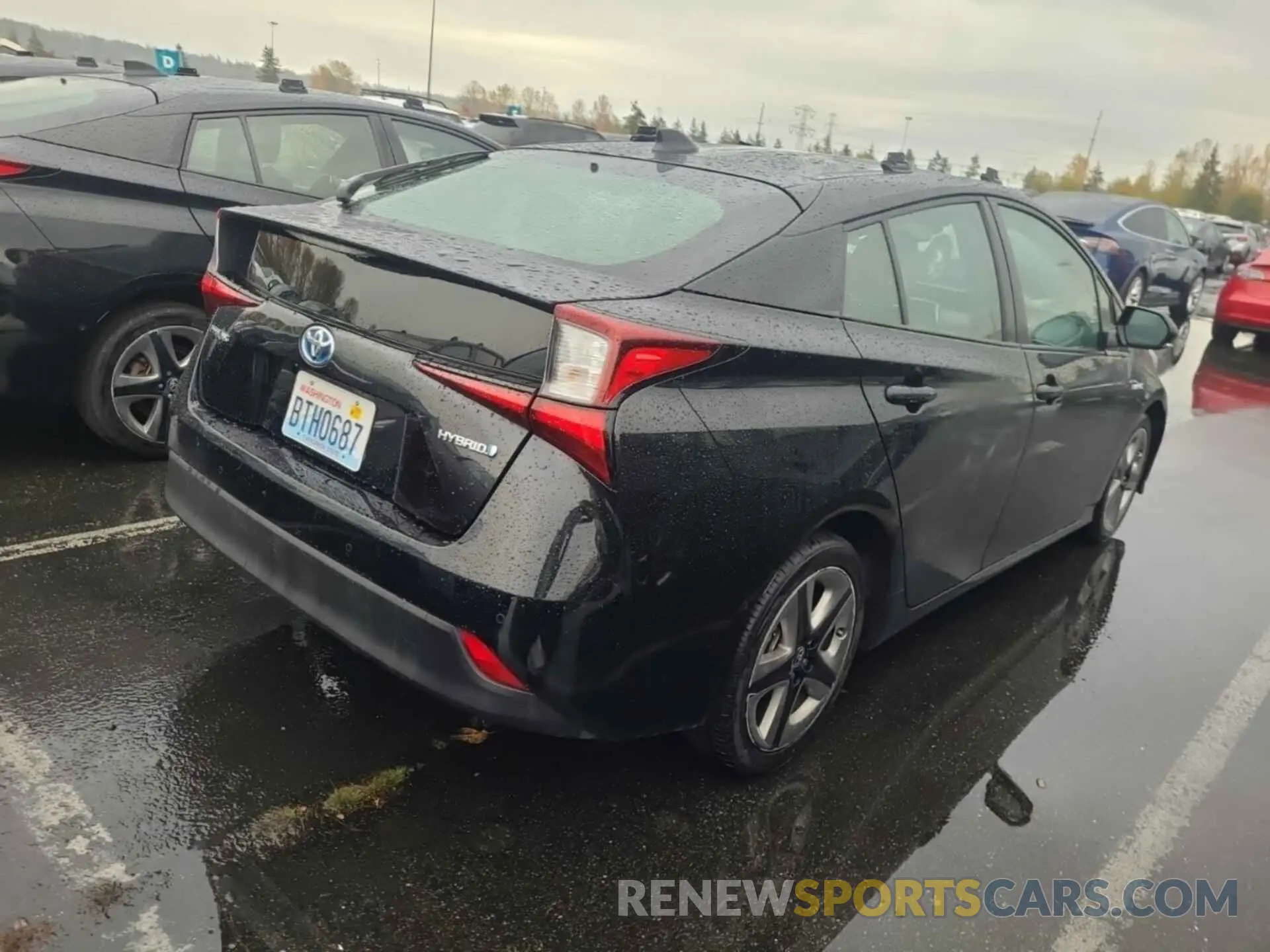 5 Photograph of a damaged car JTDKARFU8L3114724 TOYOTA PRIUS 2020