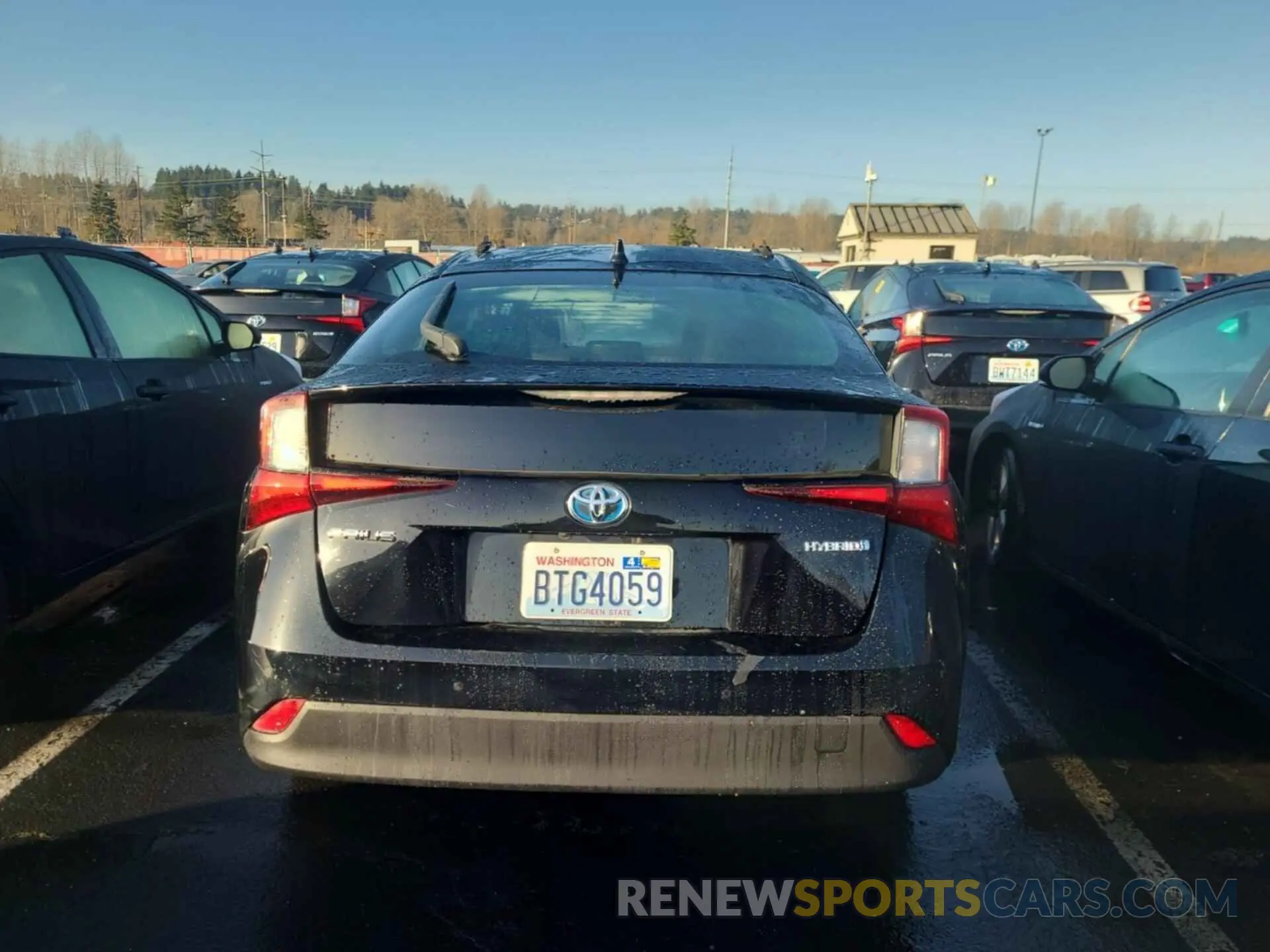 21 Photograph of a damaged car JTDKARFU8L3115730 TOYOTA PRIUS 2020