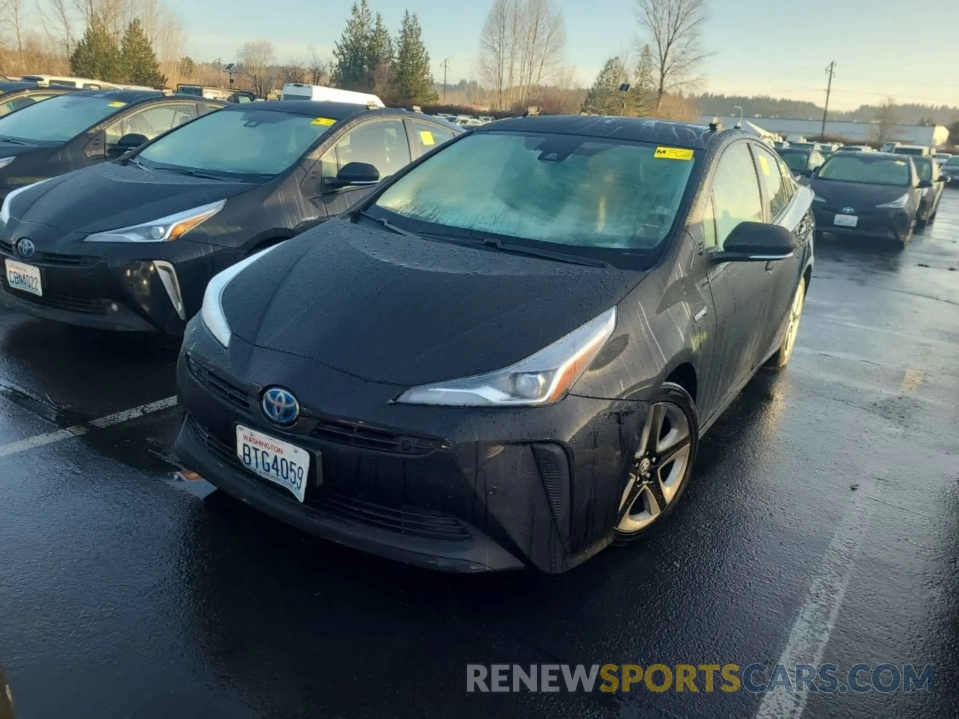 7 Photograph of a damaged car JTDKARFU8L3115730 TOYOTA PRIUS 2020