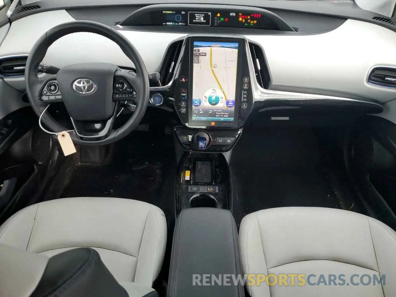 8 Photograph of a damaged car JTDKARFU8L3116957 TOYOTA PRIUS 2020