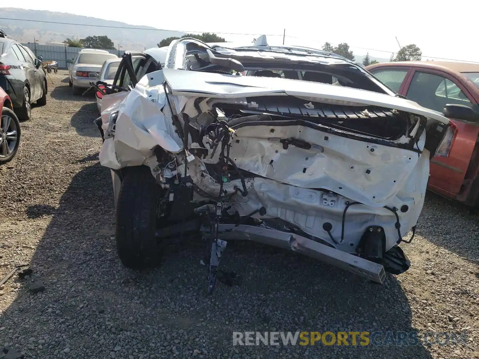 9 Photograph of a damaged car JTDKARFU8L3125089 TOYOTA PRIUS 2020