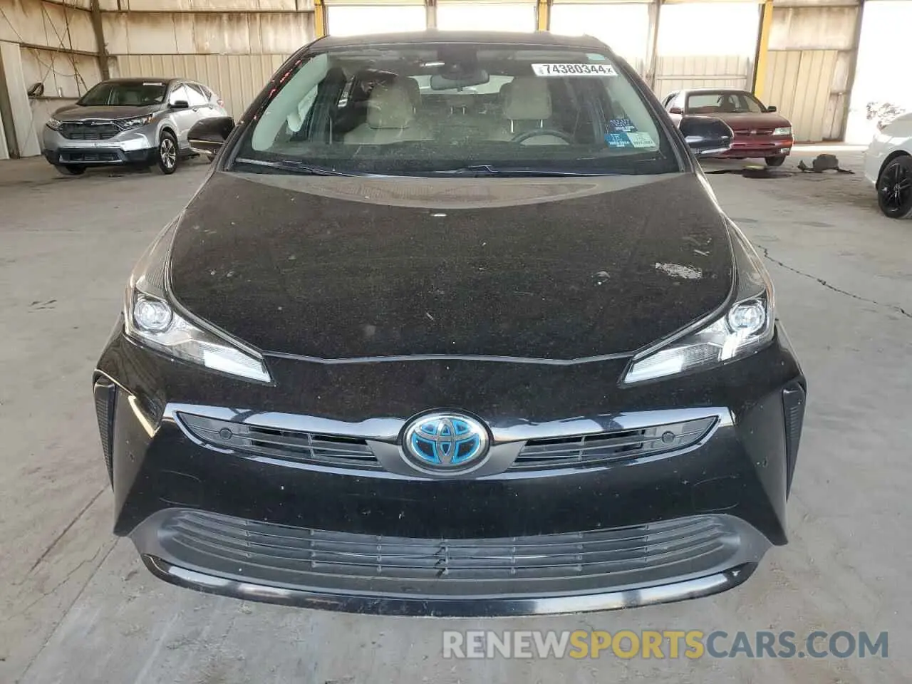 5 Photograph of a damaged car JTDKARFU8L3125335 TOYOTA PRIUS 2020