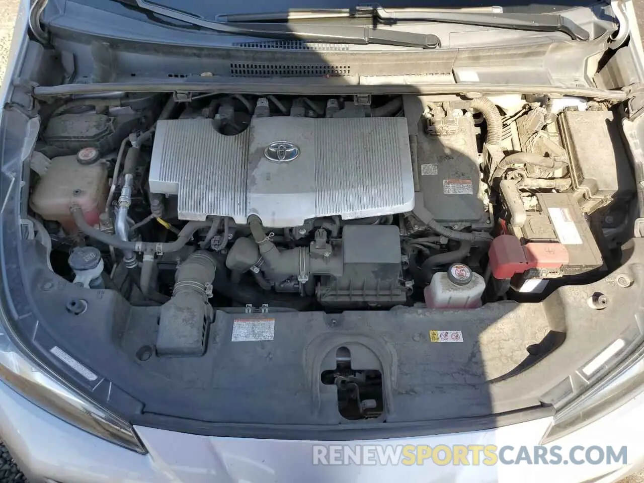 11 Photograph of a damaged car JTDKARFU9L3107880 TOYOTA PRIUS 2020