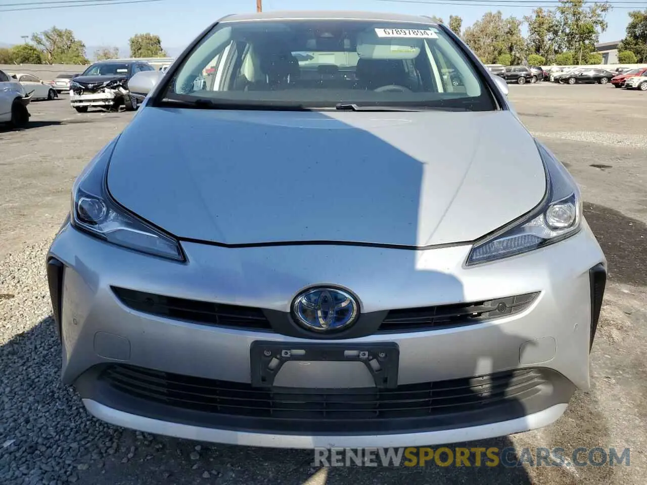 5 Photograph of a damaged car JTDKARFU9L3107880 TOYOTA PRIUS 2020