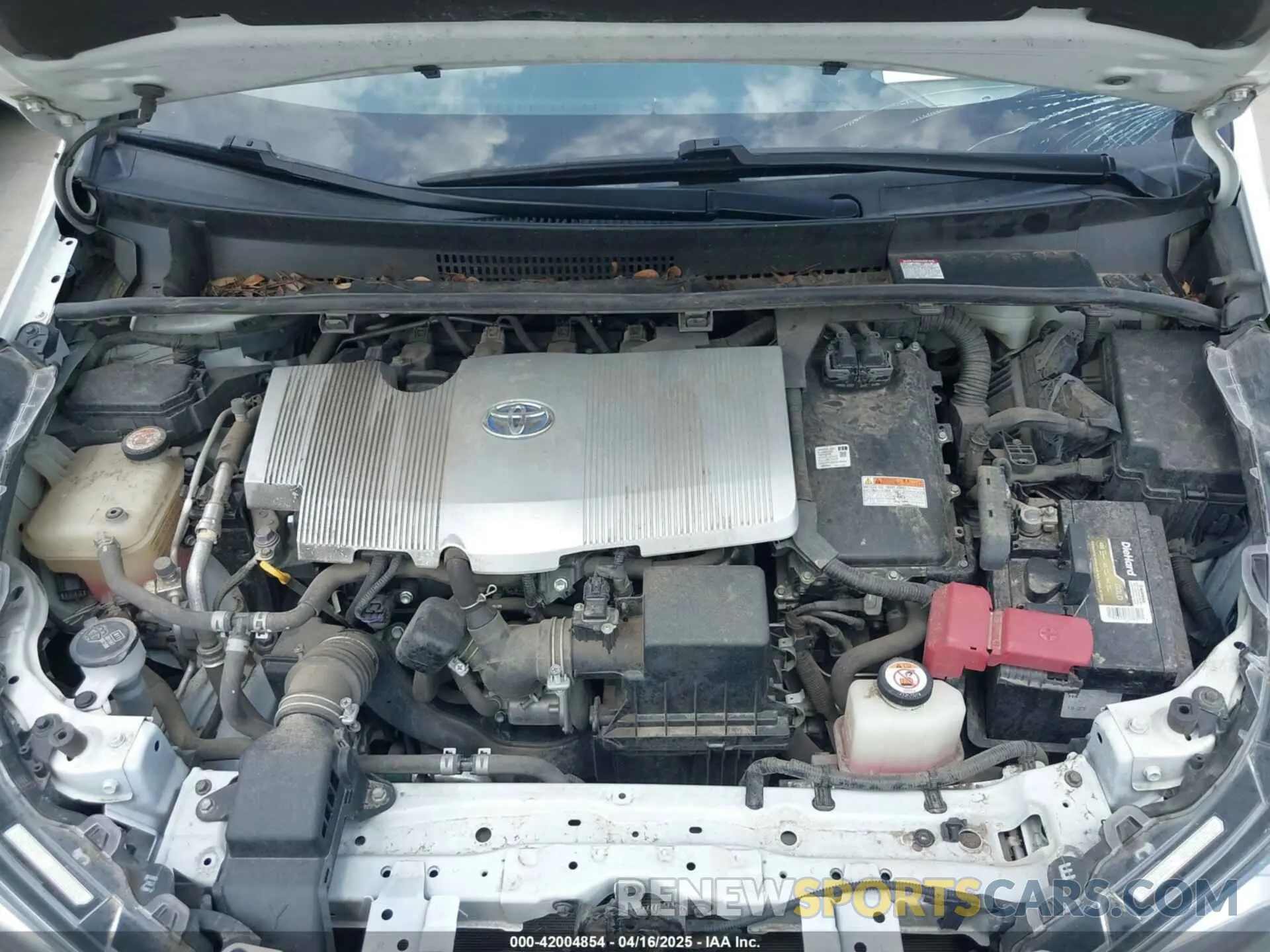 10 Photograph of a damaged car JTDKARFU9L3108236 TOYOTA PRIUS 2020