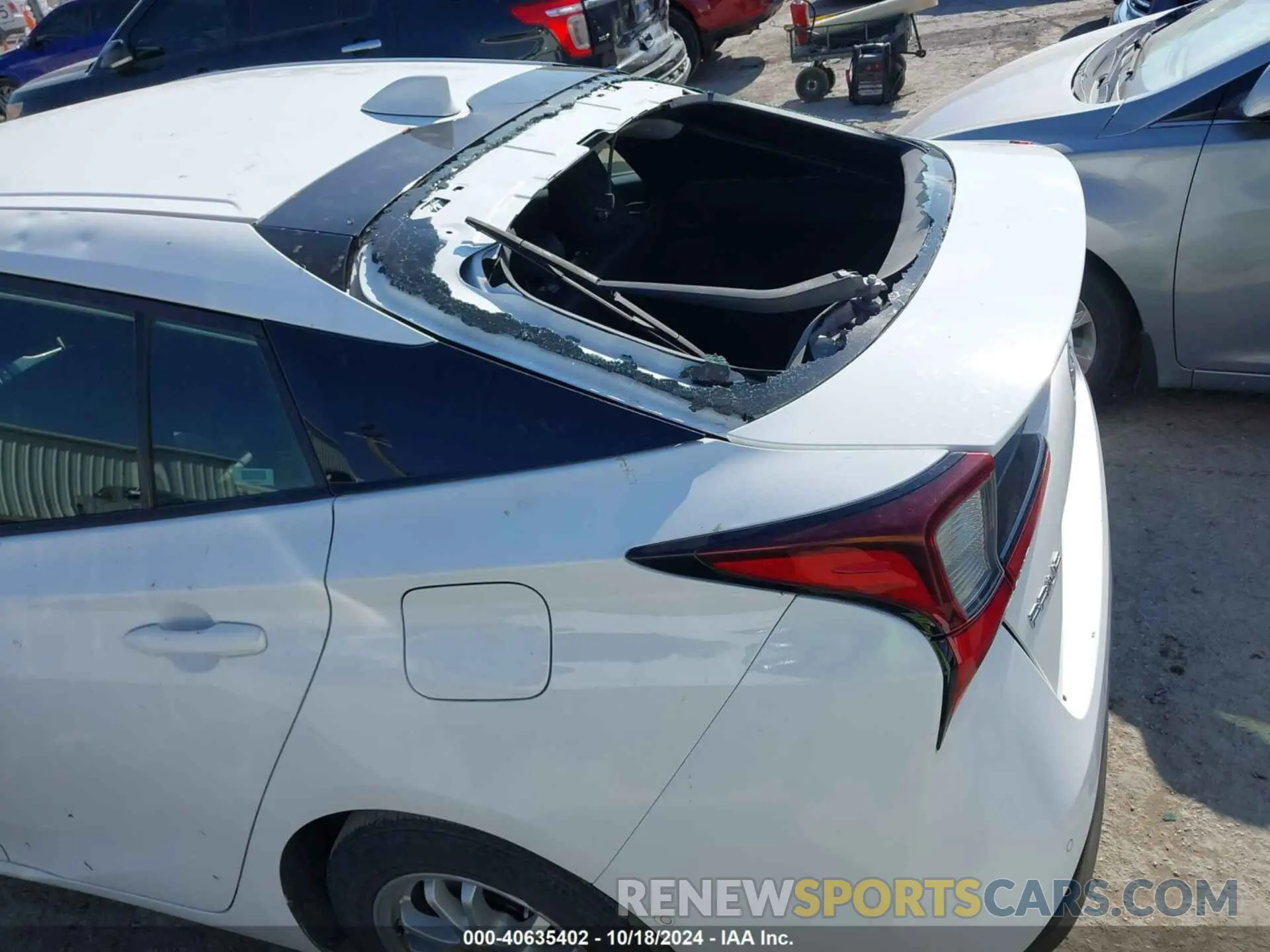 6 Photograph of a damaged car JTDKARFU9L3108754 TOYOTA PRIUS 2020