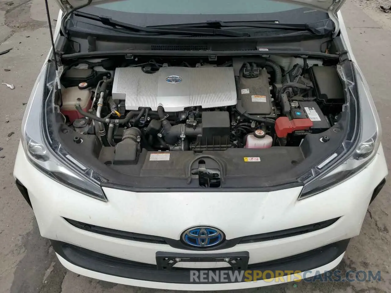 11 Photograph of a damaged car JTDKARFU9L3110326 TOYOTA PRIUS 2020