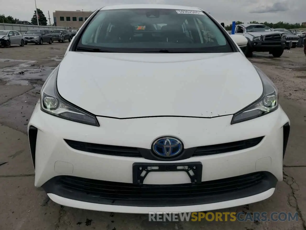 5 Photograph of a damaged car JTDKARFU9L3110326 TOYOTA PRIUS 2020