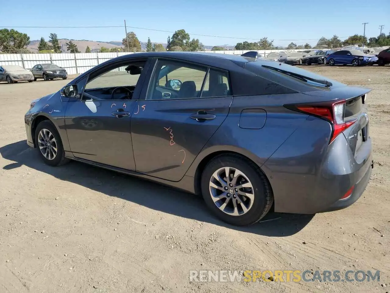 2 Photograph of a damaged car JTDKARFU9L3111508 TOYOTA PRIUS 2020