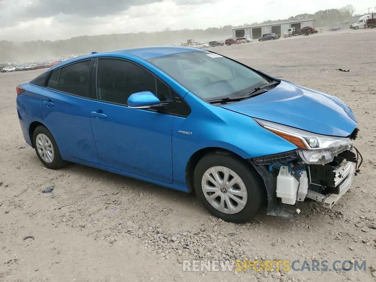 4 Photograph of a damaged car JTDKARFU9L3113937 TOYOTA PRIUS 2020
