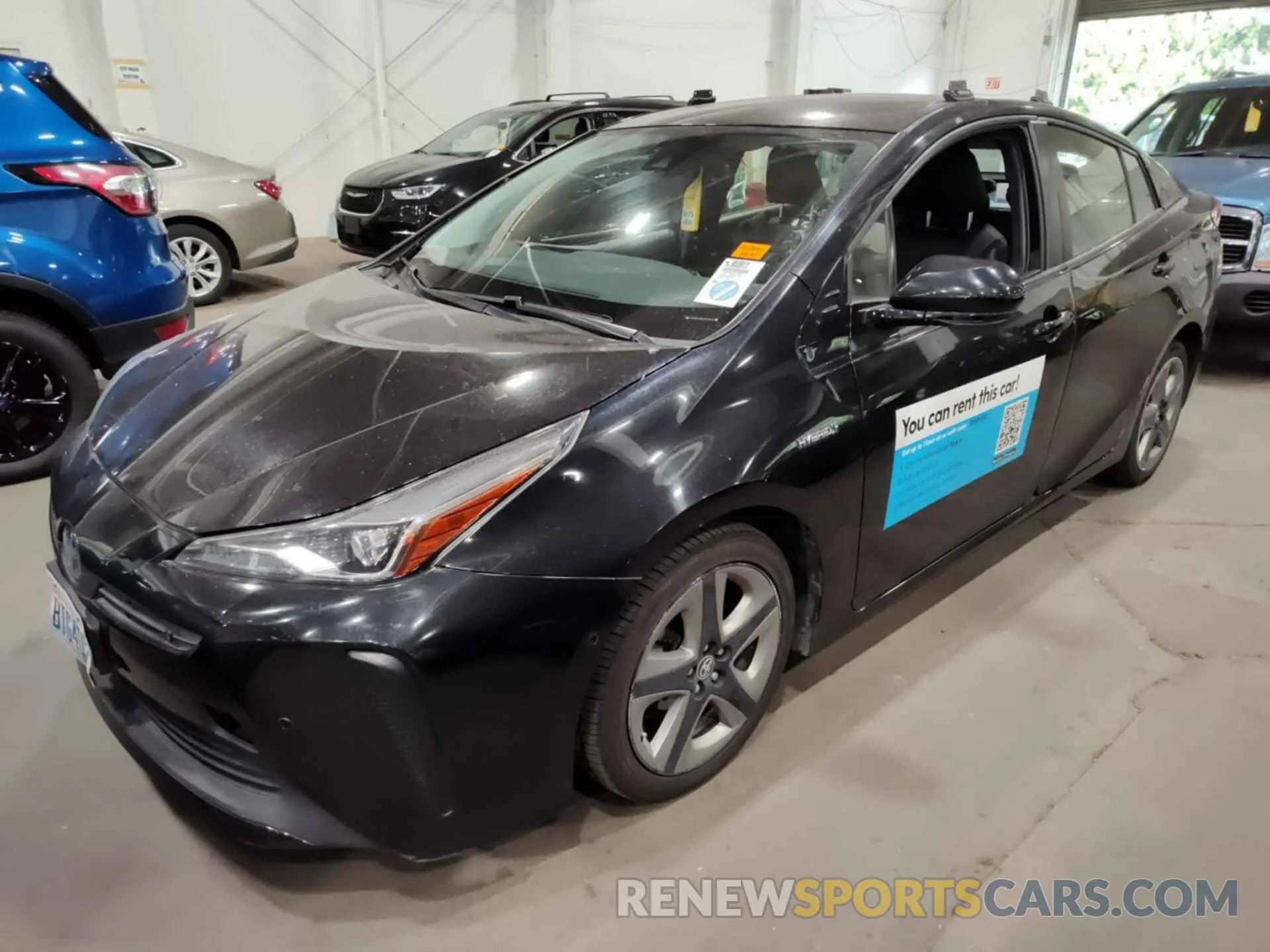 43 Photograph of a damaged car JTDKARFU9L3115817 TOYOTA PRIUS 2020