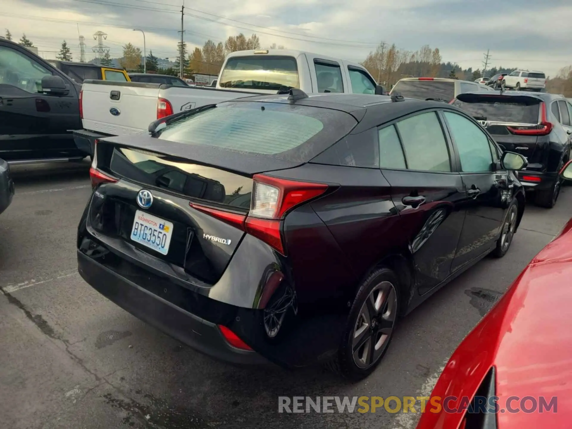 16 Photograph of a damaged car JTDKARFU9L3116109 TOYOTA PRIUS 2020