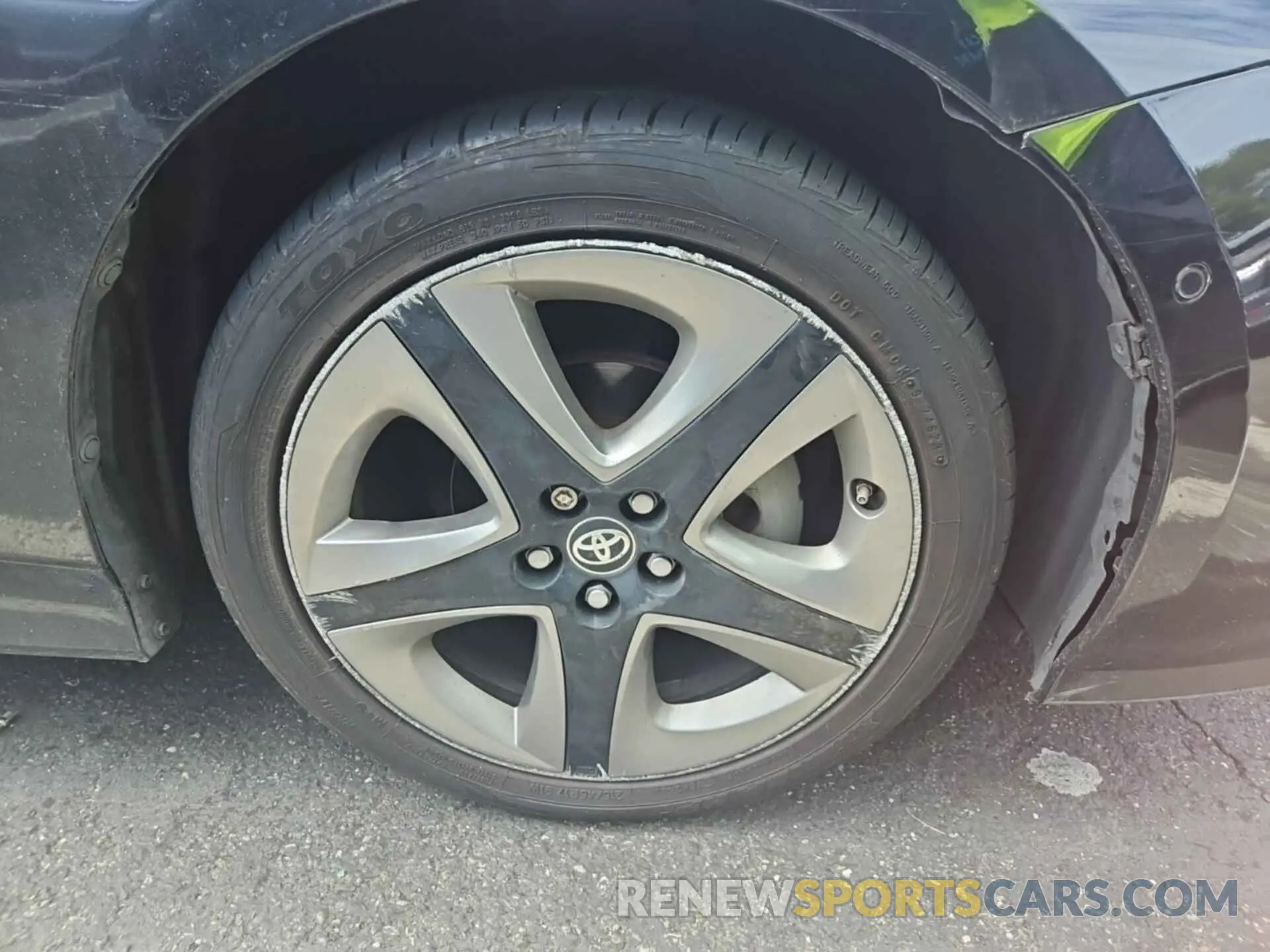 6 Photograph of a damaged car JTDKARFU9L3116109 TOYOTA PRIUS 2020
