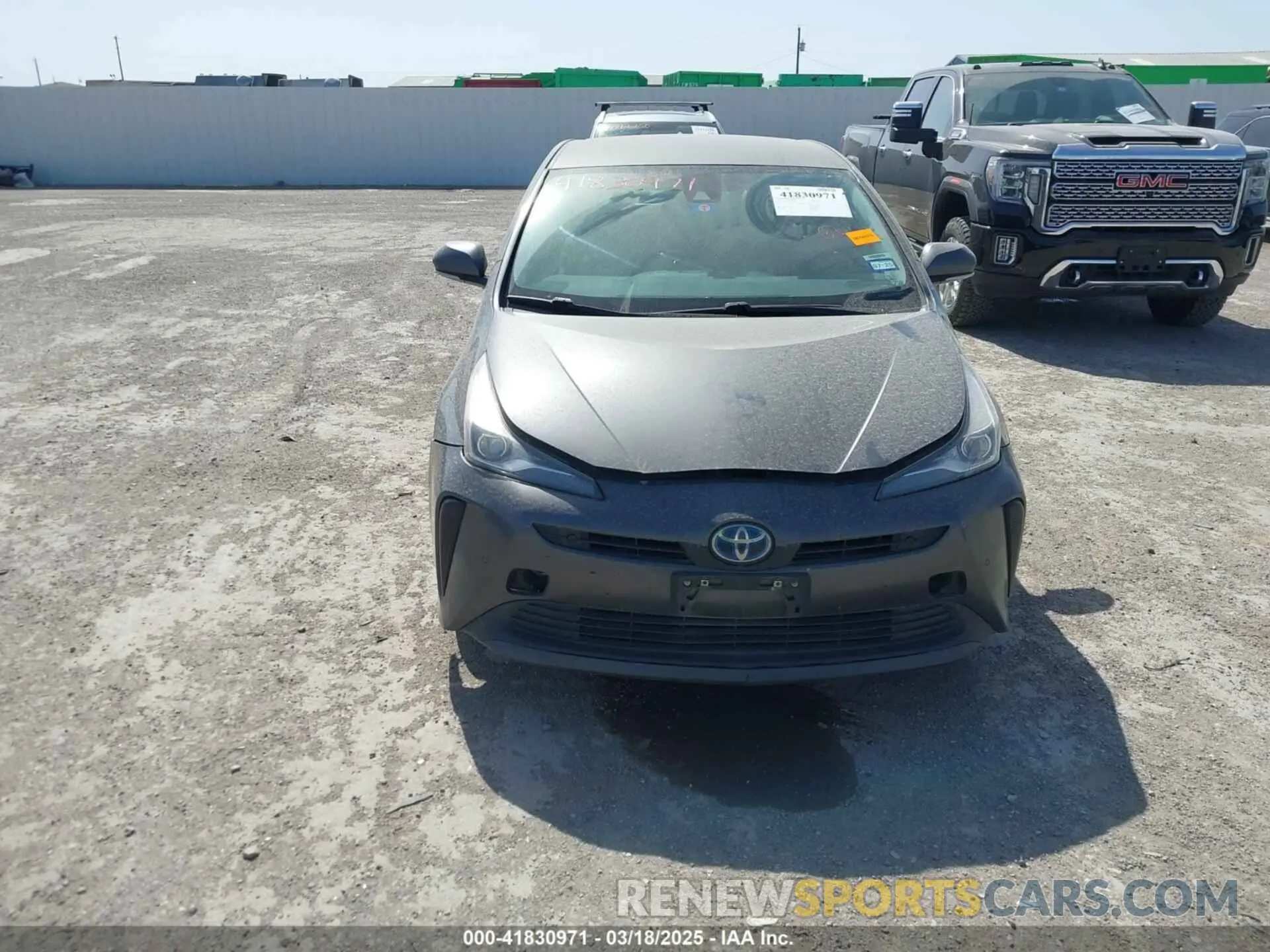 12 Photograph of a damaged car JTDKARFU9L3119401 TOYOTA PRIUS 2020