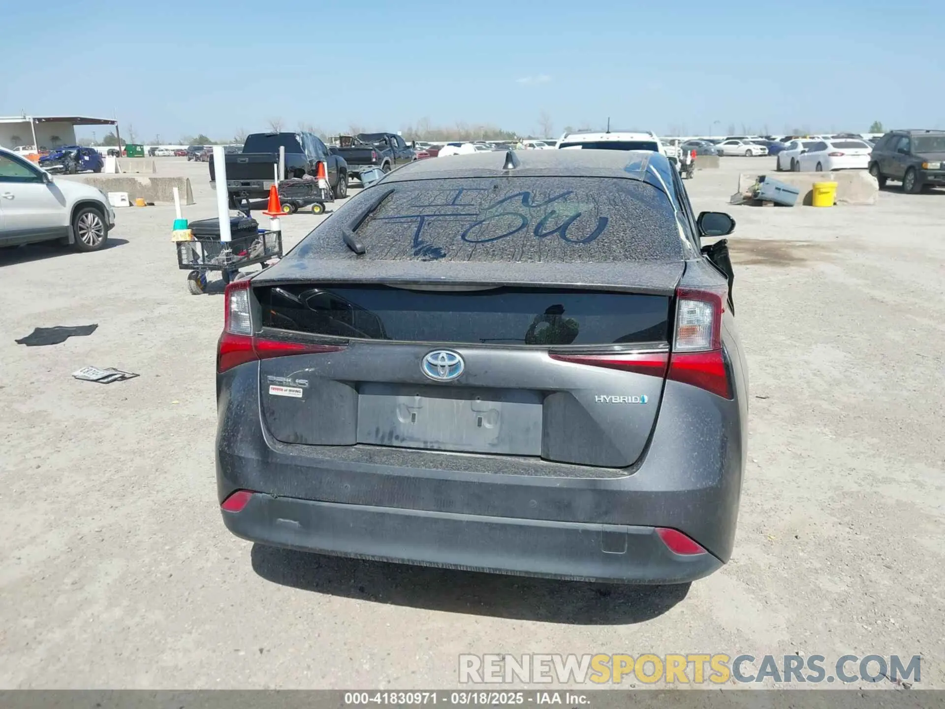 16 Photograph of a damaged car JTDKARFU9L3119401 TOYOTA PRIUS 2020