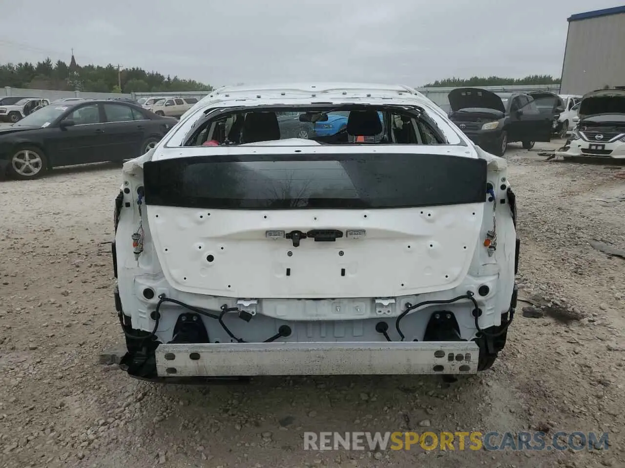 6 Photograph of a damaged car JTDKARFU9L3120483 TOYOTA PRIUS 2020