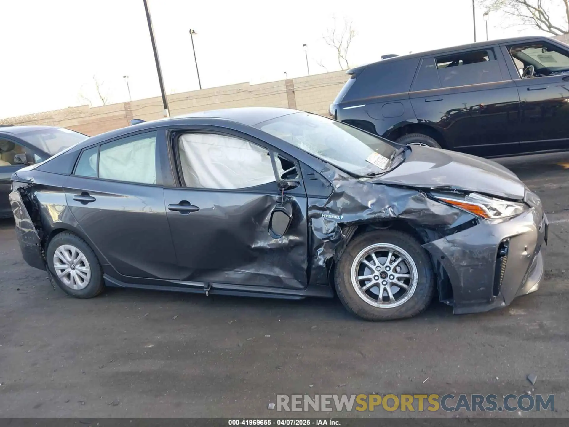 13 Photograph of a damaged car JTDKARFU9L3122010 TOYOTA PRIUS 2020
