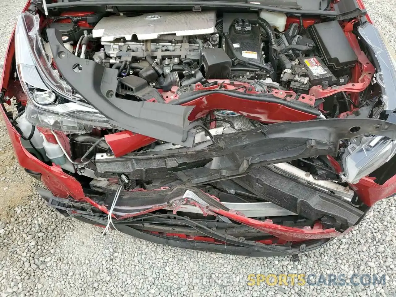 11 Photograph of a damaged car JTDKARFU9L3122508 TOYOTA PRIUS 2020
