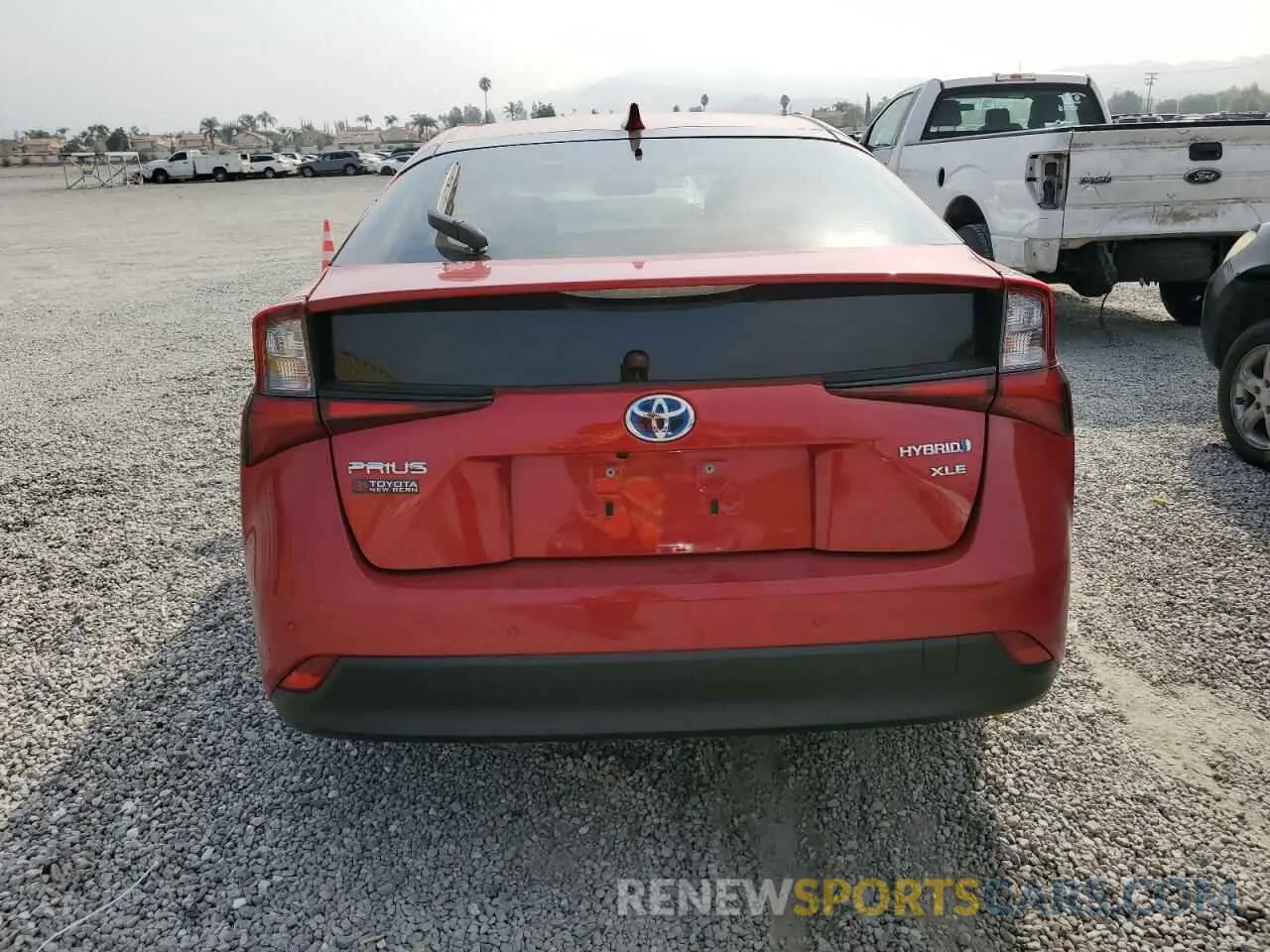 6 Photograph of a damaged car JTDKARFU9L3122508 TOYOTA PRIUS 2020