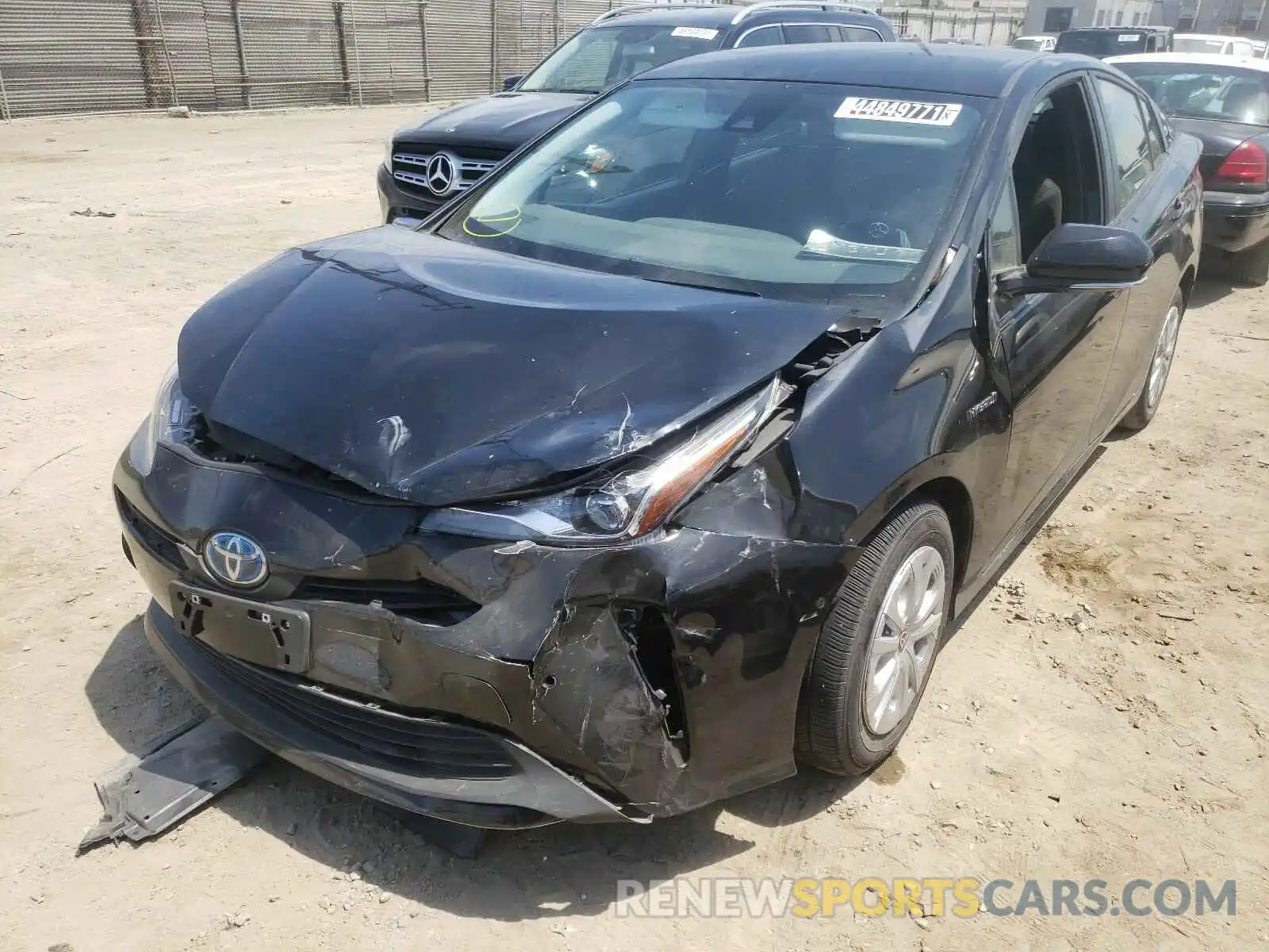 2 Photograph of a damaged car JTDKARFUXL3110898 TOYOTA PRIUS 2020