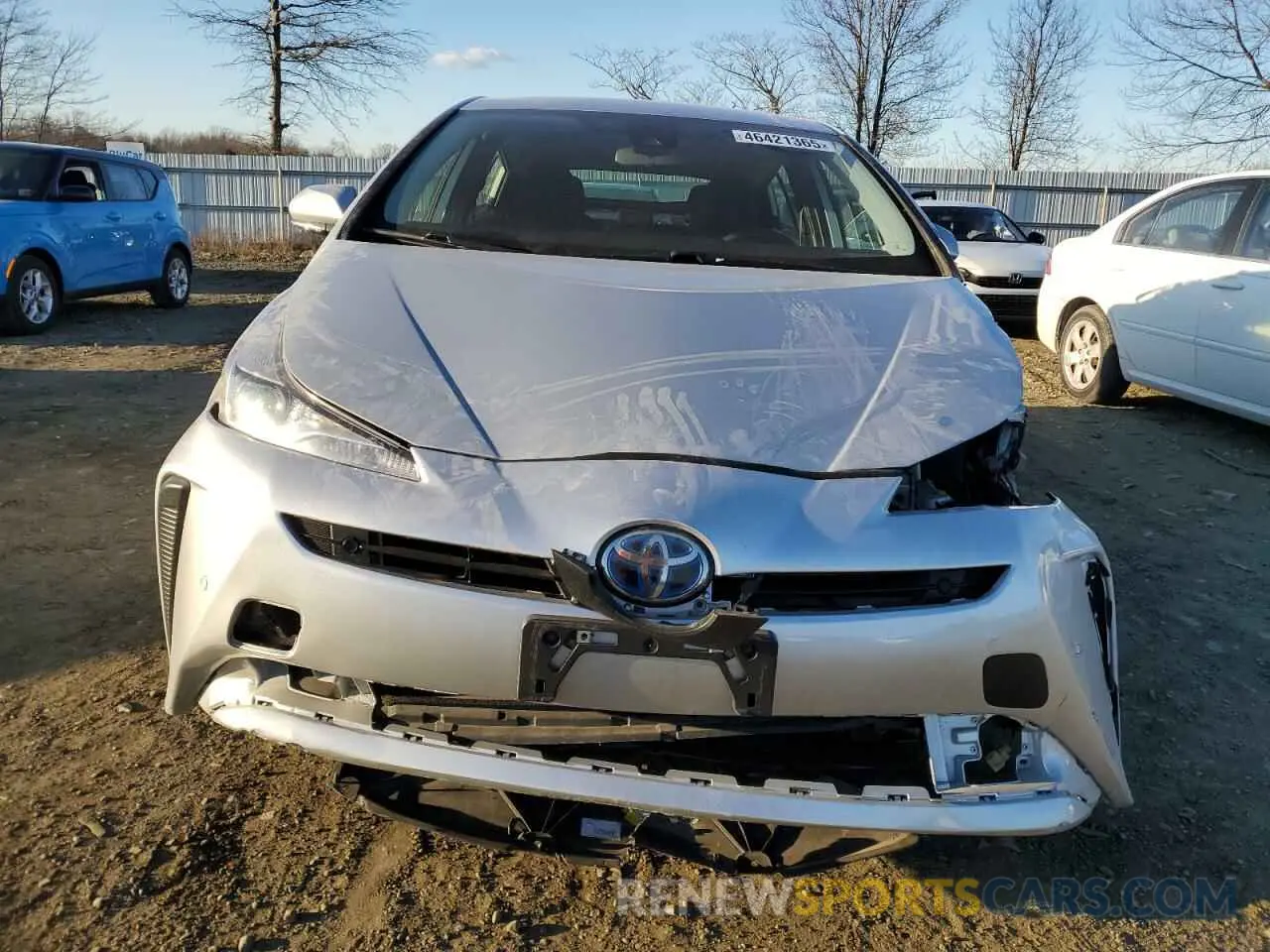 5 Photograph of a damaged car JTDKARFUXL3111114 TOYOTA PRIUS 2020