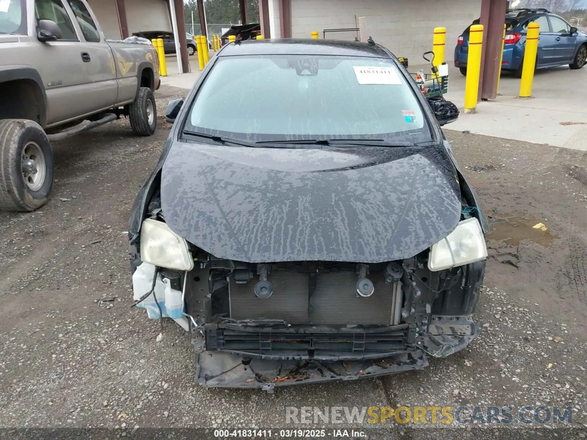 11 Photograph of a damaged car JTDKARFUXL3115471 TOYOTA PRIUS 2020
