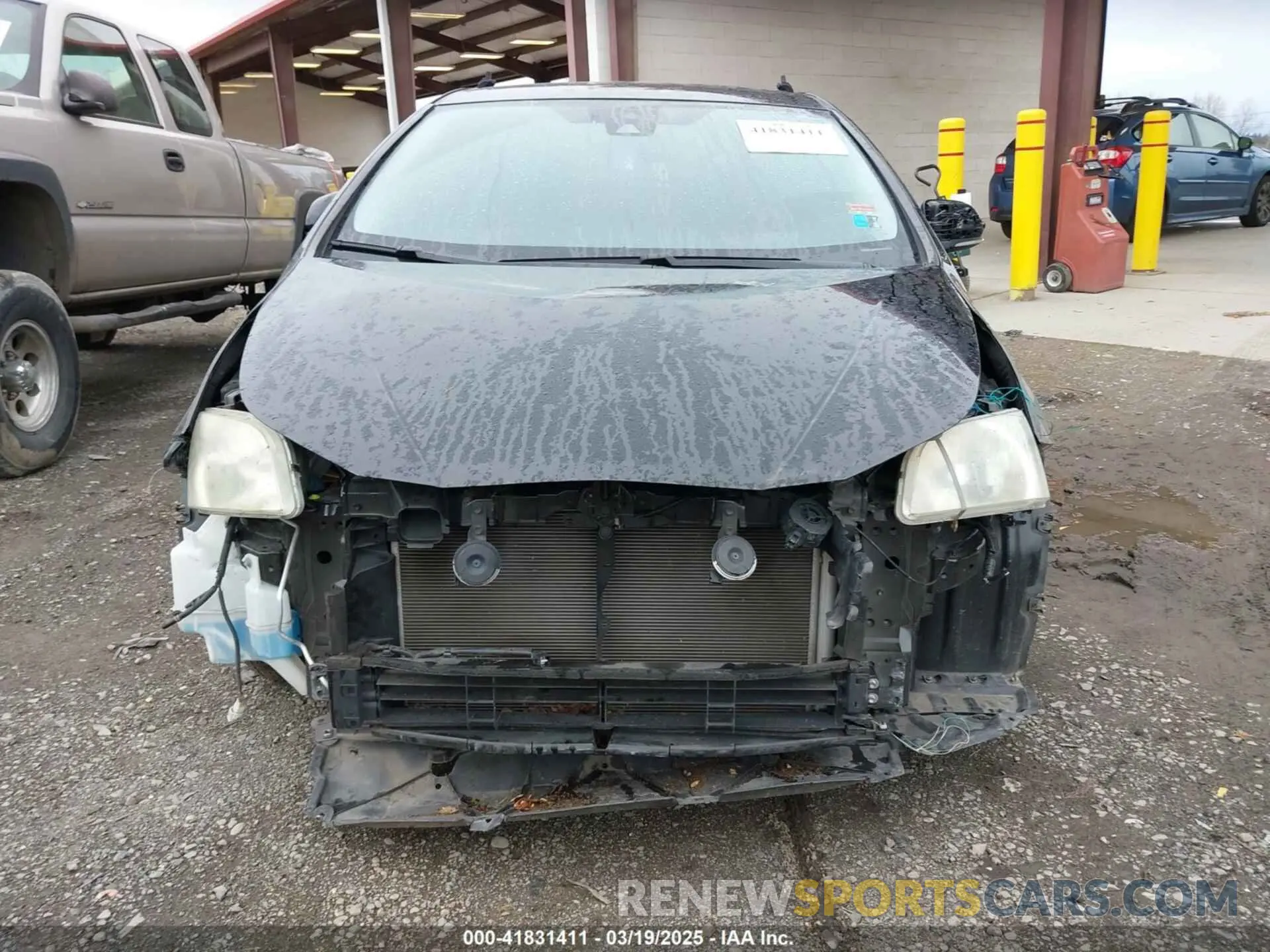 6 Photograph of a damaged car JTDKARFUXL3115471 TOYOTA PRIUS 2020