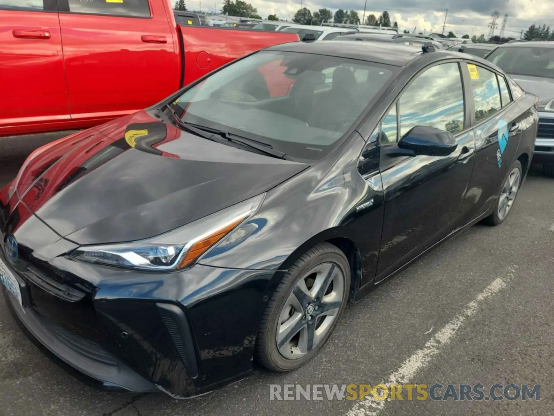 12 Photograph of a damaged car JTDKARFUXL3115664 TOYOTA PRIUS 2020