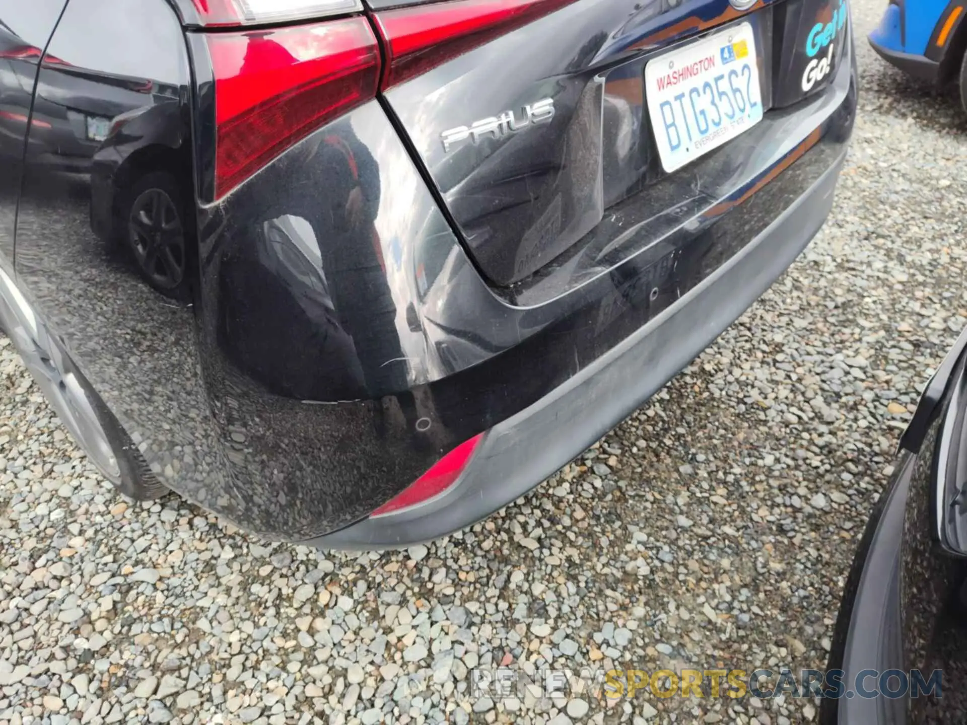 2 Photograph of a damaged car JTDKARFUXL3116085 TOYOTA PRIUS 2020