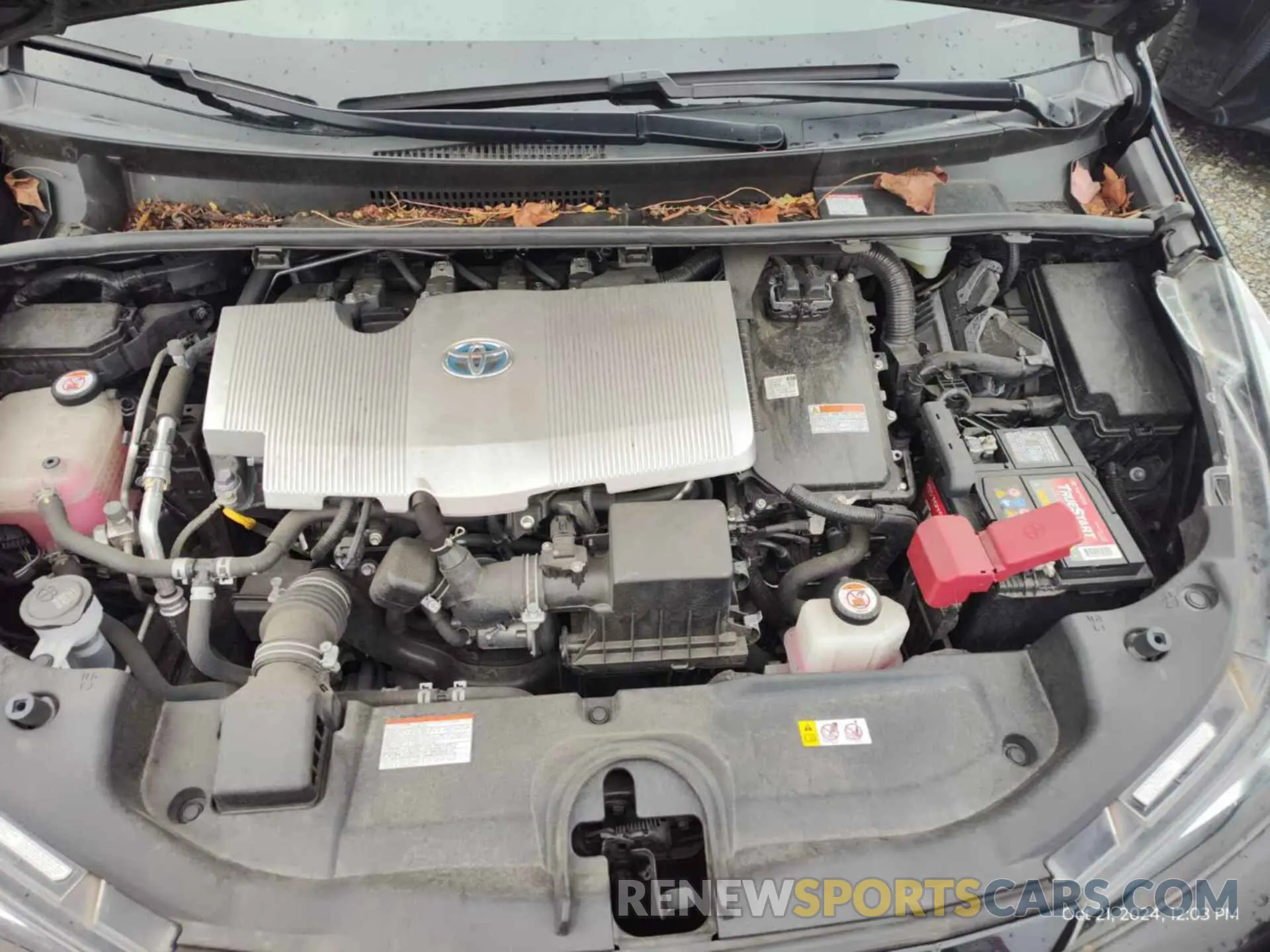 8 Photograph of a damaged car JTDKARFUXL3116085 TOYOTA PRIUS 2020