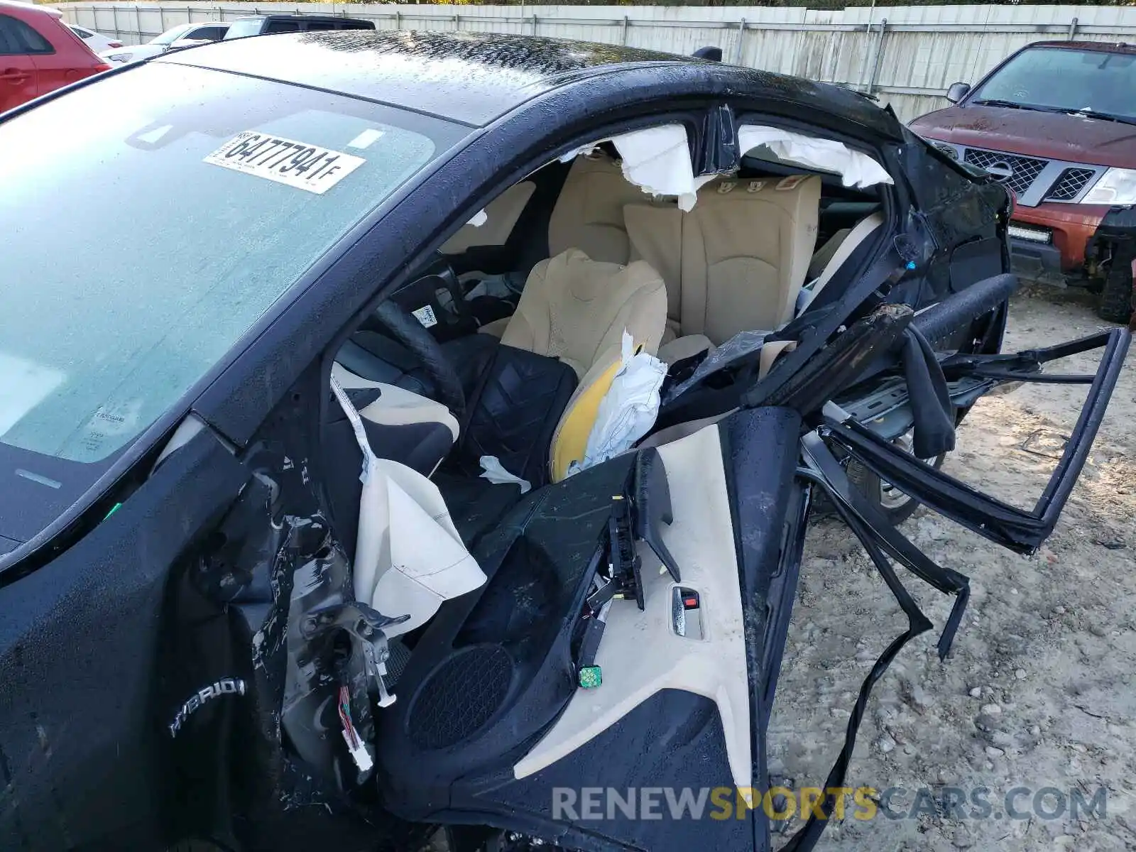 10 Photograph of a damaged car JTDKARFUXL3119469 TOYOTA PRIUS 2020