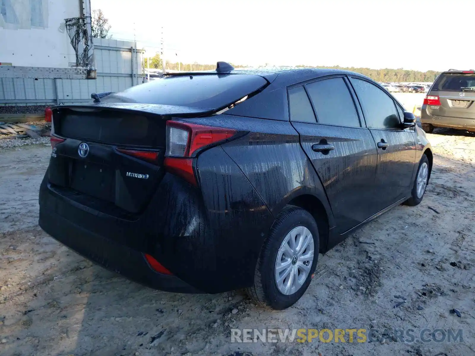 4 Photograph of a damaged car JTDKARFUXL3119469 TOYOTA PRIUS 2020