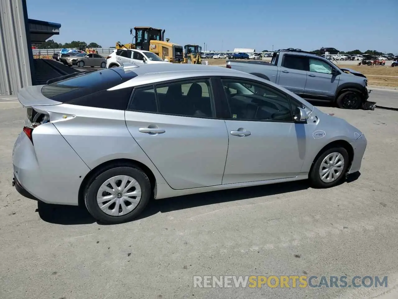 3 Photograph of a damaged car JTDKARFUXL3120671 TOYOTA PRIUS 2020