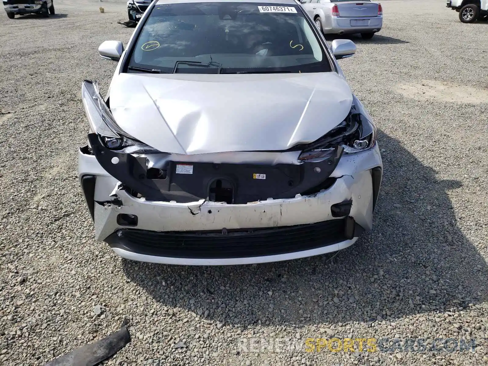 9 Photograph of a damaged car JTDKARFUXL3121464 TOYOTA PRIUS 2020