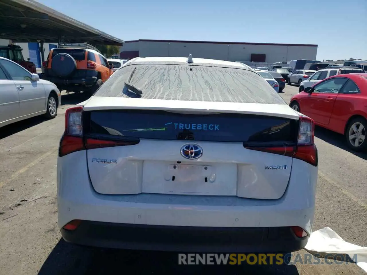 6 Photograph of a damaged car JTDKARFUXL3125112 TOYOTA PRIUS 2020