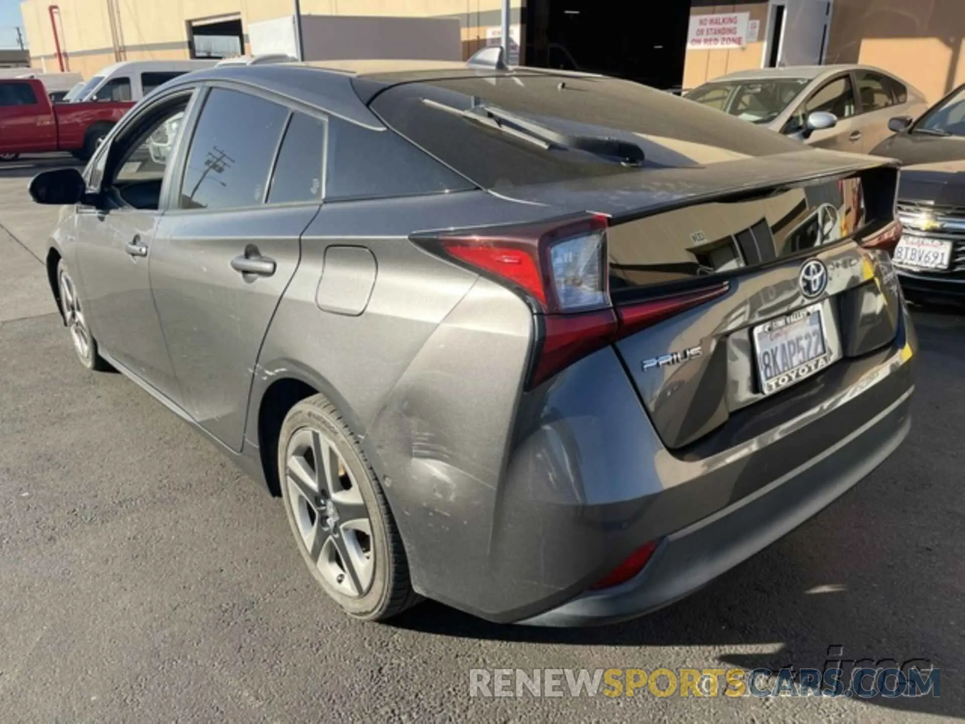 3 Photograph of a damaged car JTDKARFUXL3125336 TOYOTA PRIUS 2020